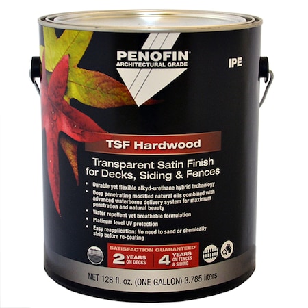 Penofin 1 Gal Satin Ipe Architectural Grade Transparent Hardwood Coating FAHISGA
